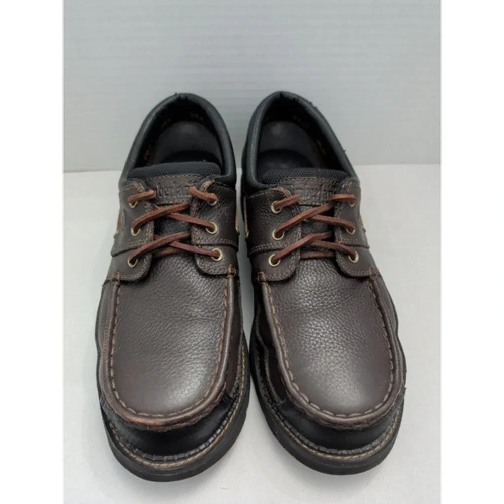 Timberland ASTM F2413-05 ANSI Z41‎ PT99 Men Size 9.5M Steel Moc Toe Oxford Shoes